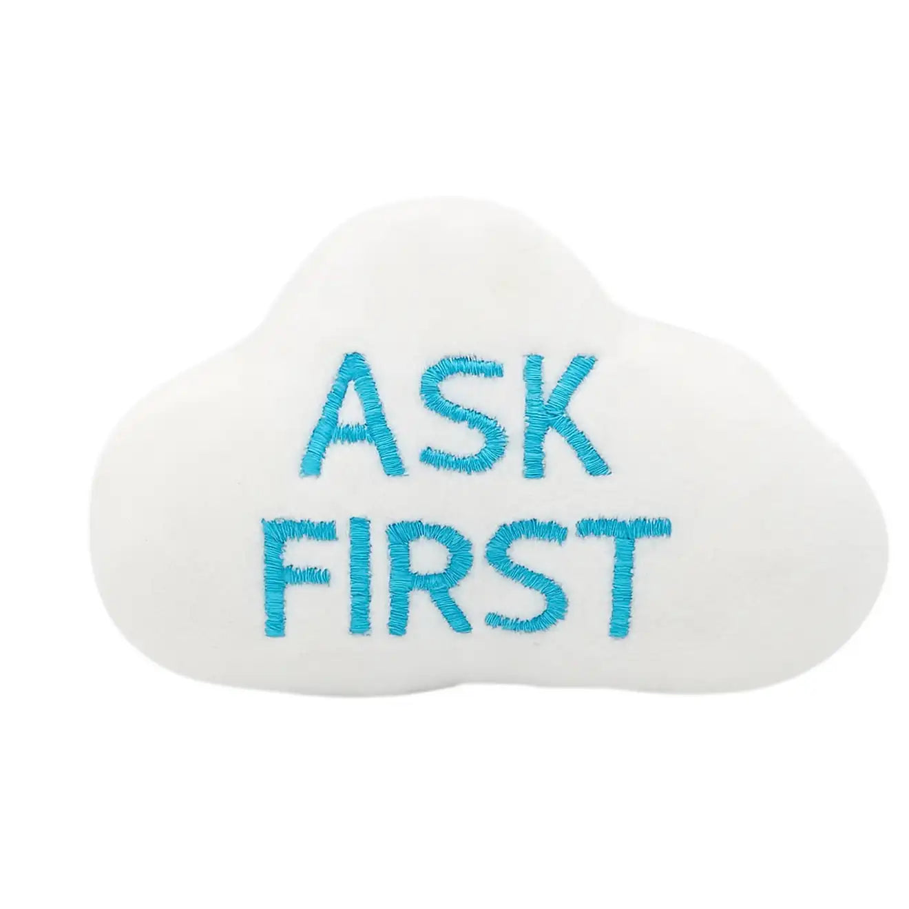 PAWDIO™ Mood-Expressing Leash + Collar Set – ASK FIRST Series (Sky Blue)