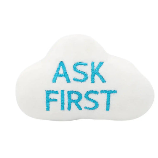 PAWDIO™ Plush Charms – ASK FIRST Series - Cloud Shape(include two)