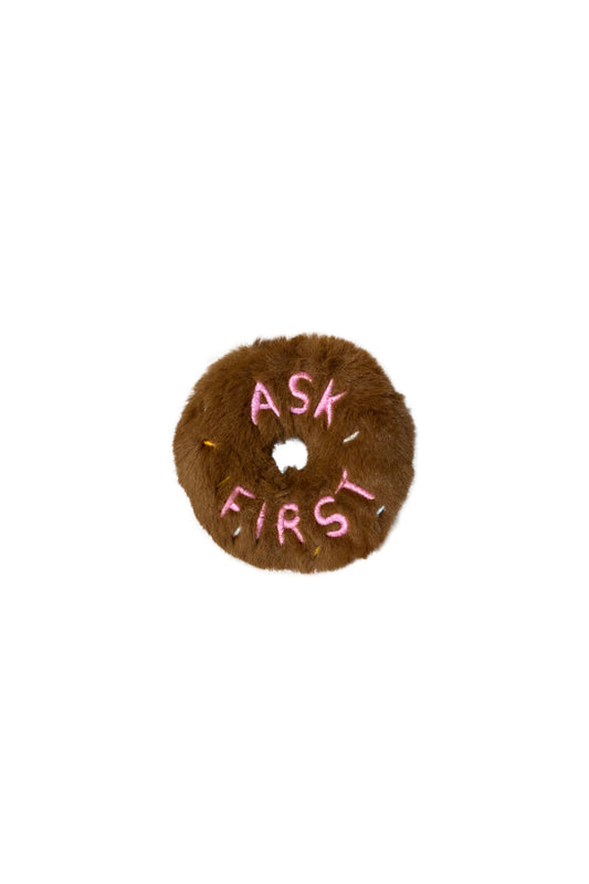 PAWDIO™ “ASK FIRST” Donut Mood Charm